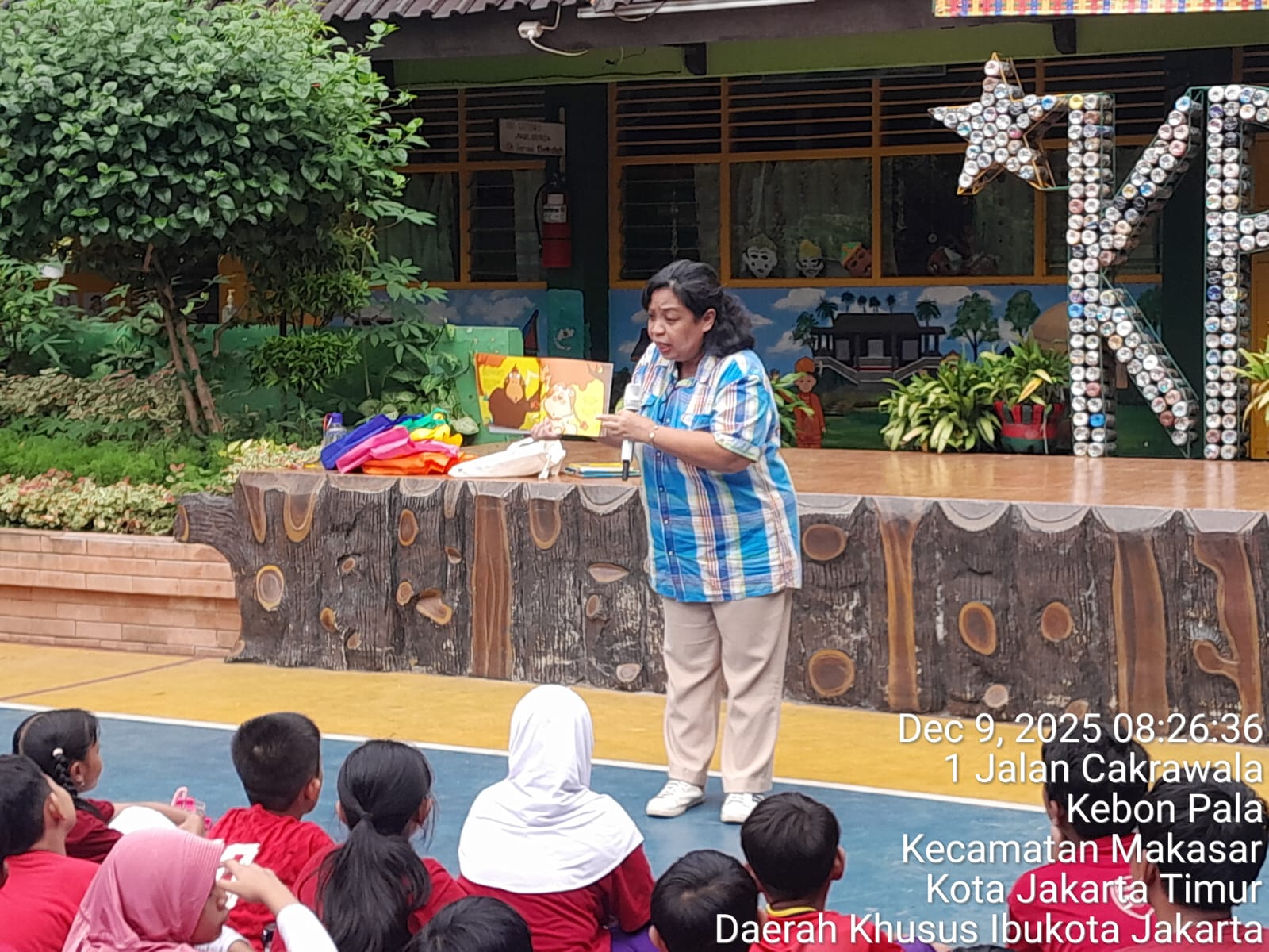 Wisata LiterAsyik Ke SDN Kebon Pala 01 Pagi